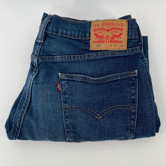 Levi's Other - Levi's‎ 541 Athletic Taper Jeans Mens 32x30 Blue Medium Wash Stretch Denim